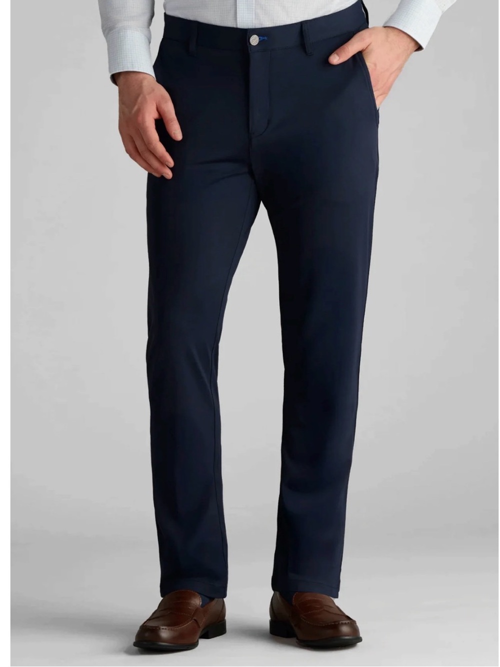 Twillory Performance Fabric Men's Classic Navy Pants 32x32 trim fit